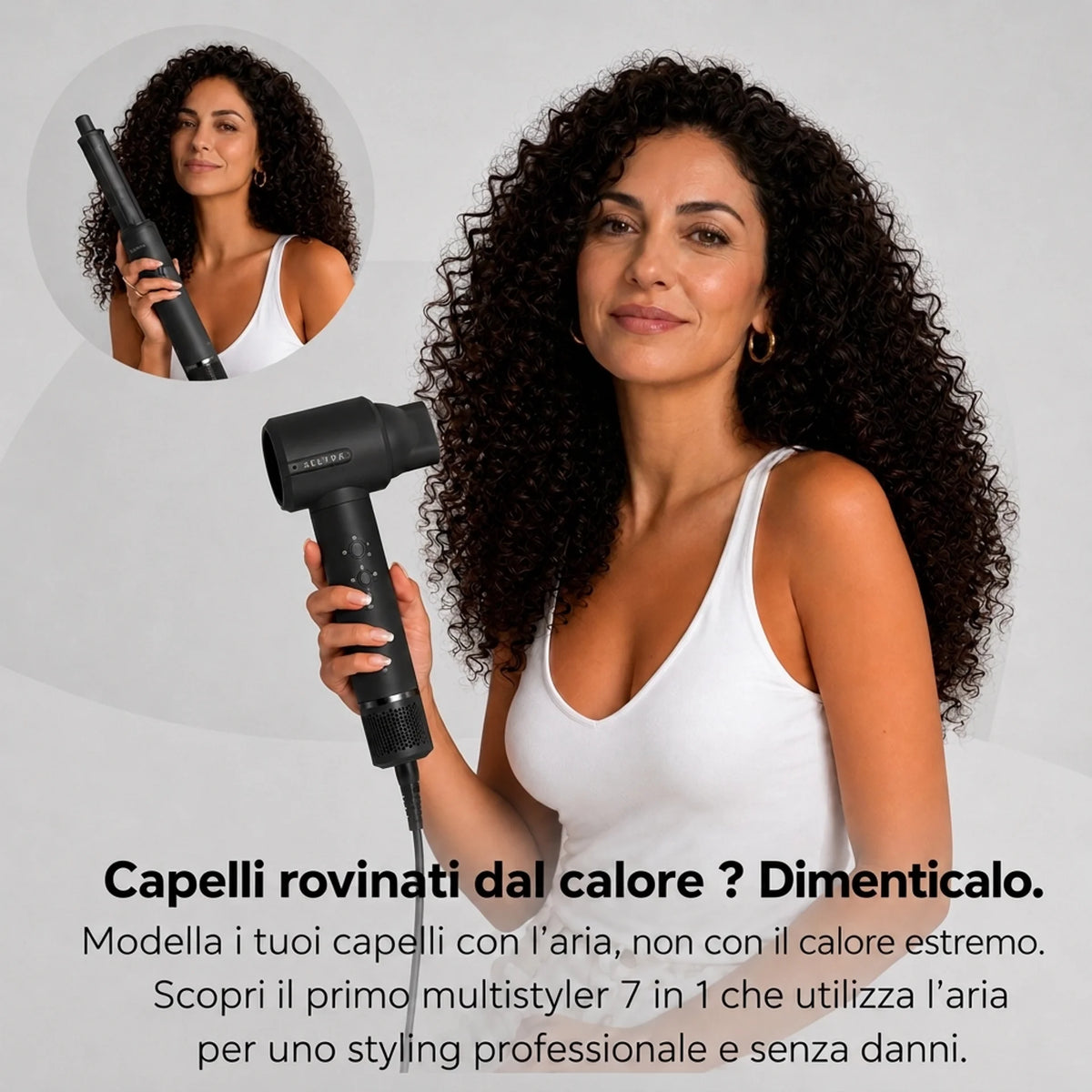AELYRA 7-in-1 · Nero Opaco