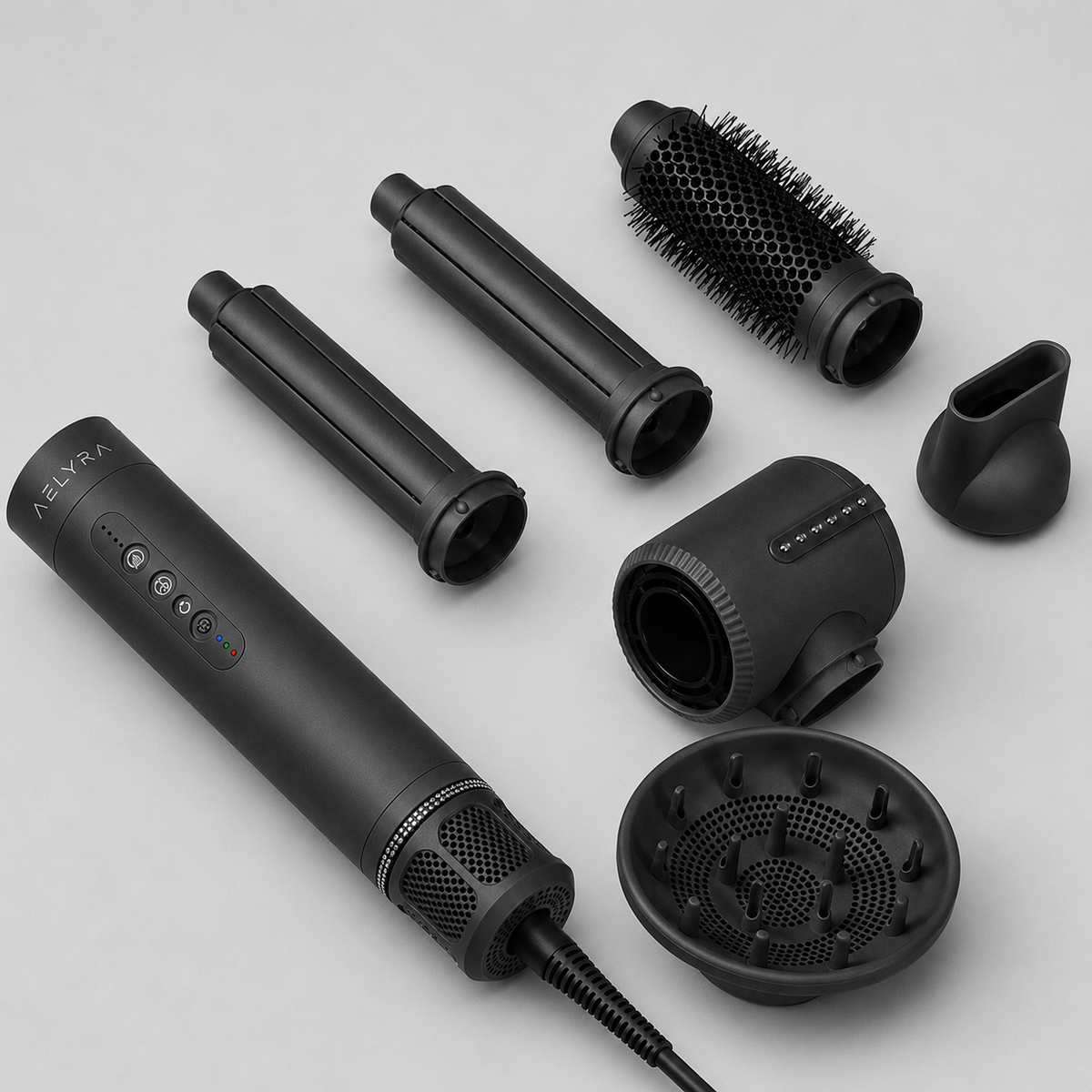 AELYRA 7-in-1 · Nero Opaco